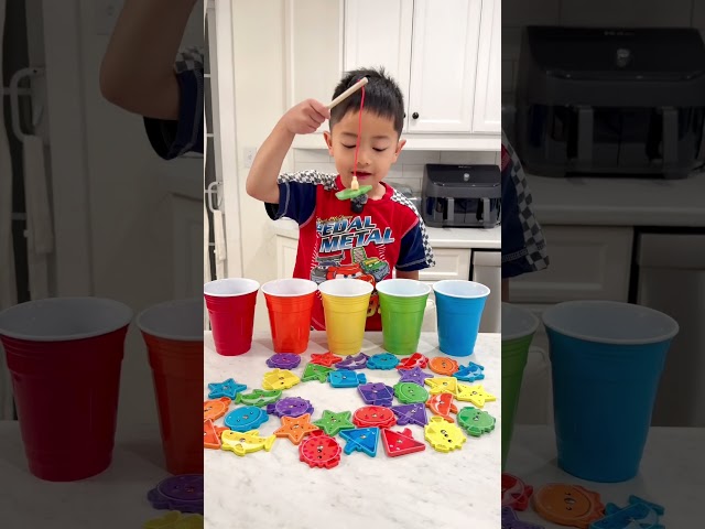 Magnetic Fishing Color Match! 🎣 Learn Colors for Kids 🐟