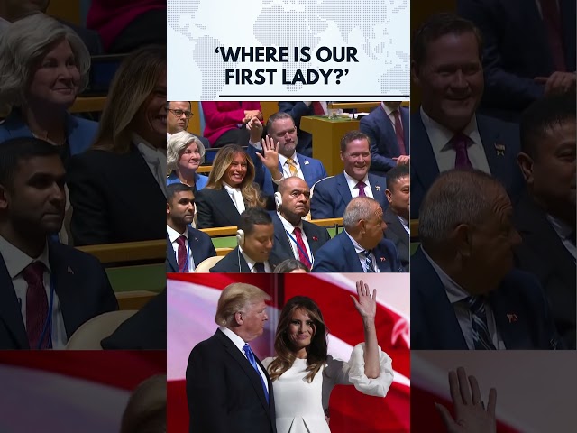 Trump Looks For Melania At UNGA | First Lady’s Perfect Wave | N18S