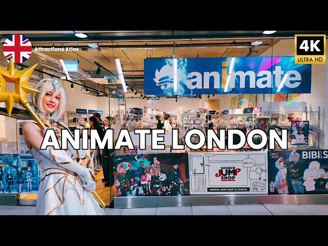 ANIMATE LONDON 🇬🇧 Japan’s Famous Anime Store | Full Merchandise Tour [4K]