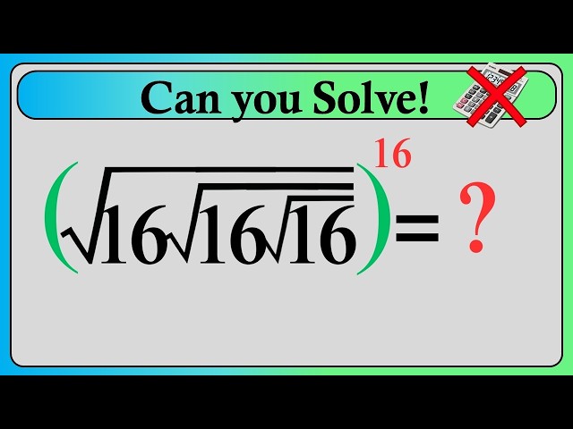 The German Math Olympiad Problem That 99% of Students Get Wrong!