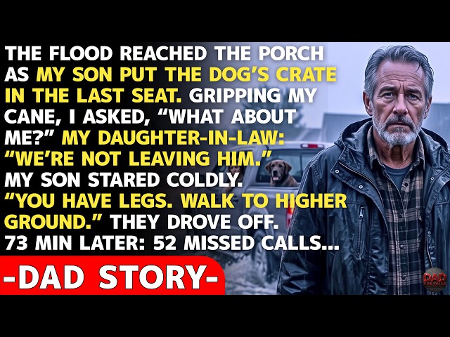 My Son Gave My Seat To The Dog In A Flash Flood And Left Me Behind—73 Minutes Later, 52 Missed Calls