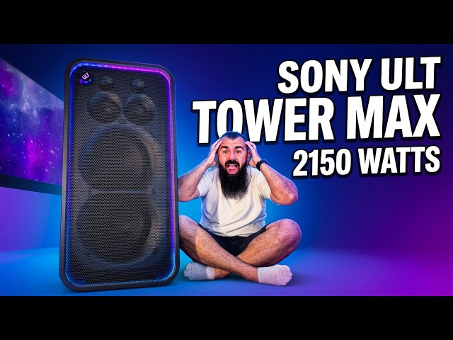 Sony ULT Tower MAX: This Is NOT A Normal Speaker!