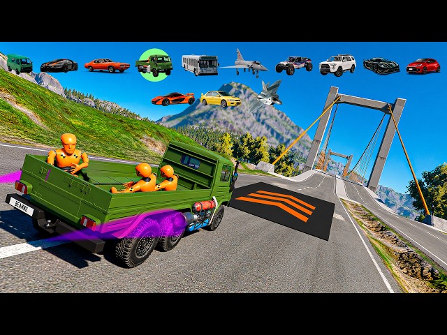 Extreme 0 to 828 MPH Blast Experiment! Which Vehicle Survives? | BeamNG.drive #11
