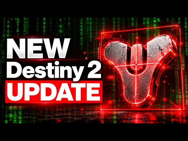 Bungie Stealth Dropped An Update To Destiny 2