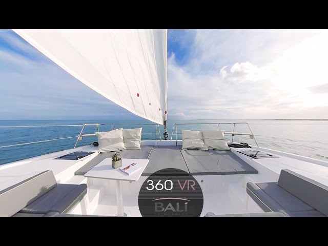 360° VR 4K - Sailing Multihull | Bali 4.3 catamaran
