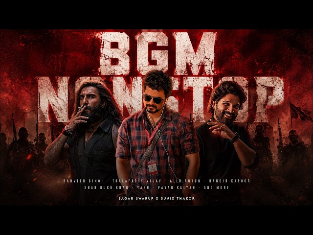 BGM Nonstop Vol. 2 🔥 | Ultimate Workout Edition | @sagarswarup @SunixThakor