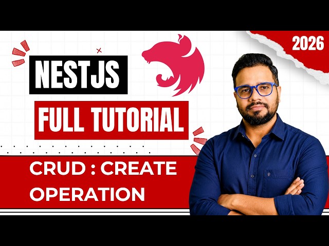 NestJS Course in Hindi #40 | CRUD Create Operation | POST API, DTO, Mongoose & MongoDB