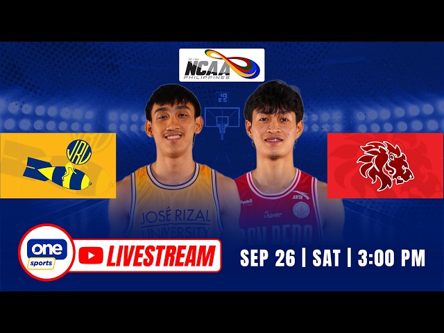 LIVE: JRU vs SAN BEDA | NCAA SEASON 102 MEN’S BASKETBALL | SEP 26, 2026
