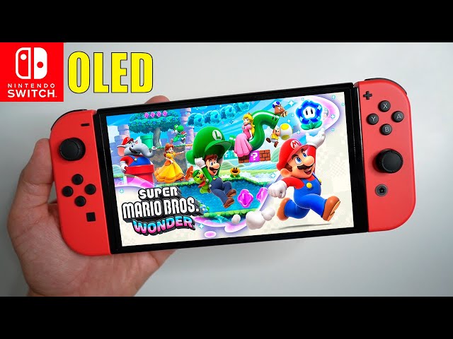 Super Mario Bros. Wonder OLED Nintendo Switch Gameplay