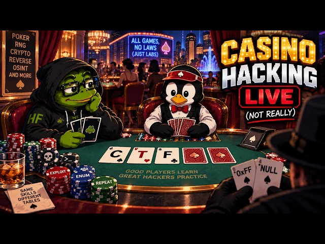 CASINO HACKING LIVE! (NOT REALLY) | Web Hacking & Python