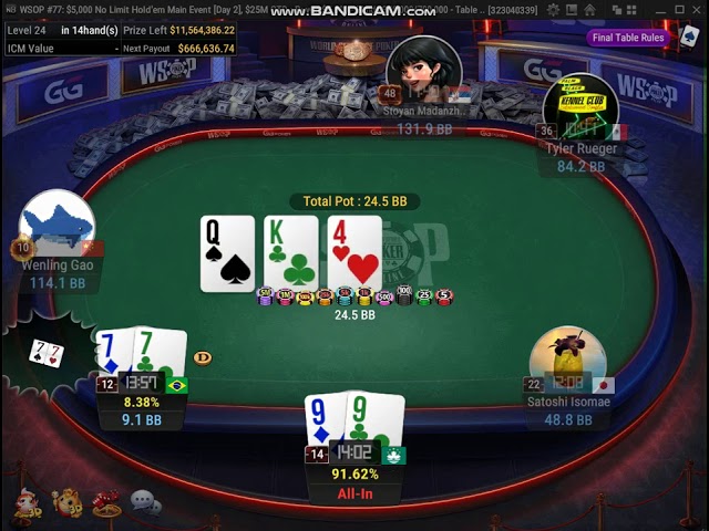 WSOP #77 2020 09 06 Main Event Final  Episode4