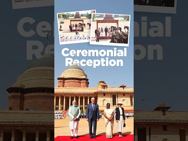 PM Modi attended the ceremonial reception of Swiss President Guy Parmelin | #shorts | #newdelhi