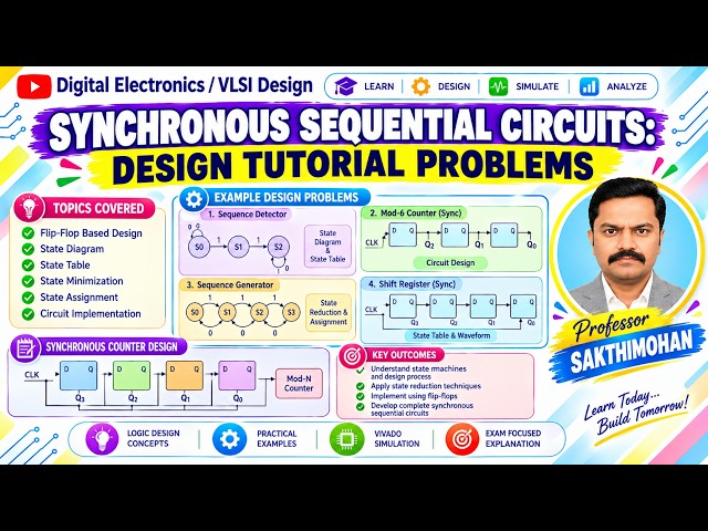 Synchronous Sequential Circuits: Design Tutorial Problems