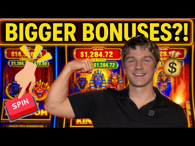 Does Pushing The Button With More Finesse = BIGGER SLOT BONUSES???