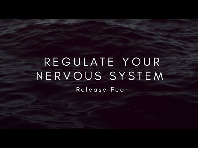 Regulate your Nervous System • Release Fear