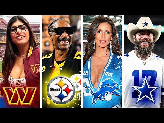 Every NFL Team's Most Famous Fan