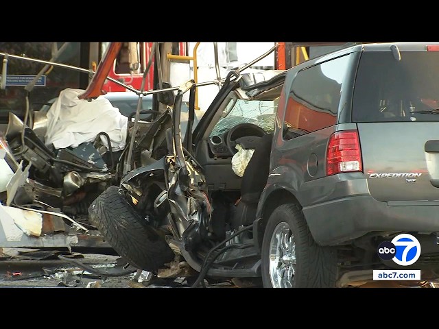 Woman arrested in deadly Chatsworth bus crash