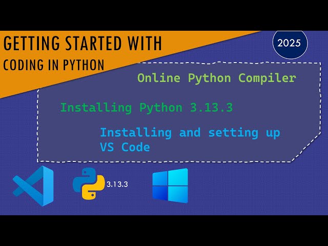 Python & VS Code Setup in 3 Minutes! | Beginner’s Quick Start Guide | Step-By-Step | 2025