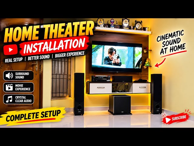 Denon & Taga 7.1 Home Theater Installation 