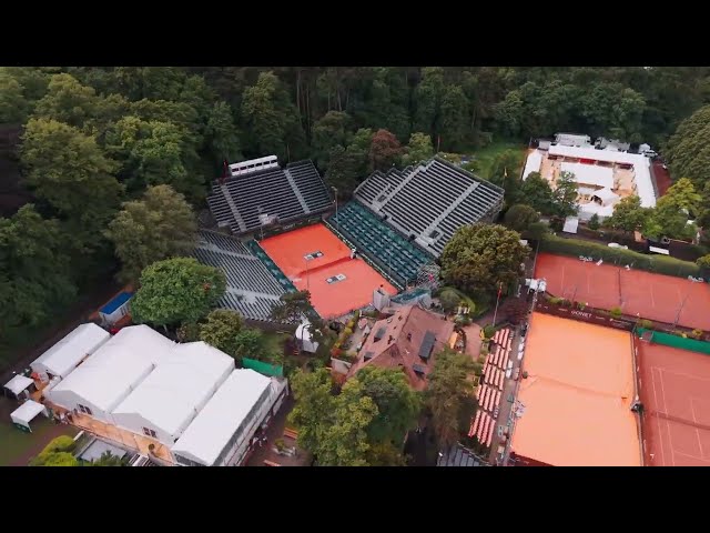 ATP 250 Geneva Open – Tribünenbau von NÜSSLI