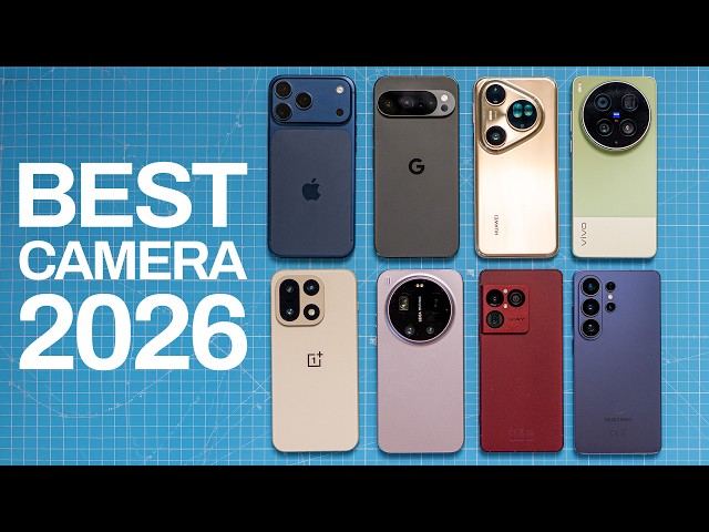 8 Flagship Phones vs. $5000 Camera!