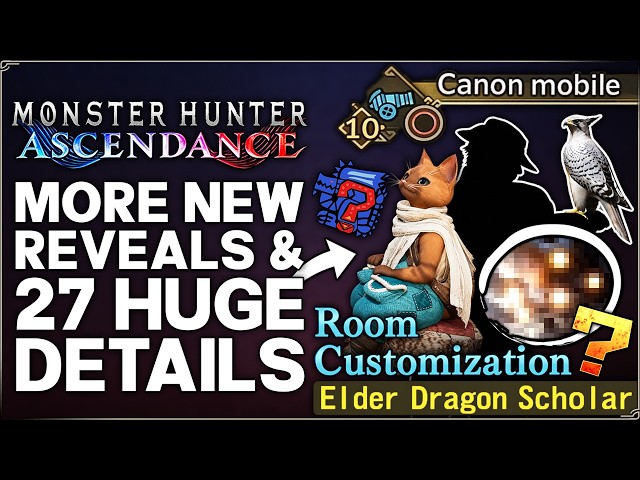 Monster Hunter Wilds Ascendance - New Elder Dragon Stronghold Secrets & More - 27 Gameplay Details!