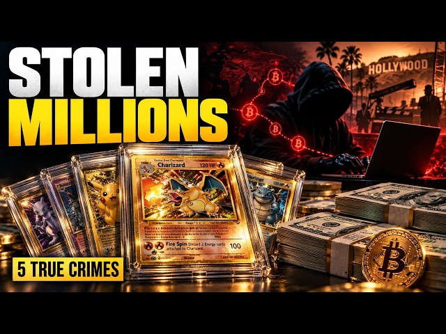 5 Unbelievable Money Crimes | Pokémon Cards, Stolen Bitcoin & Fake Movie Deals