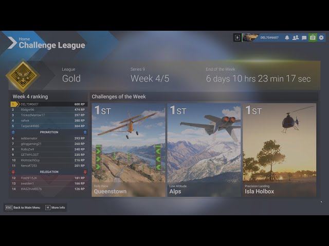 Microsoft Flight Simulator 2024 | 🏆 1st place Weekly Challenge | Gold League #pc#4k#FlightSim
