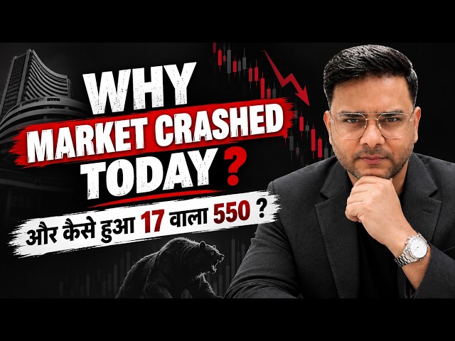 Nifty Prediction & Sensex Analysis for Tomorrow & market news | Why market crashed today 📈🚀
