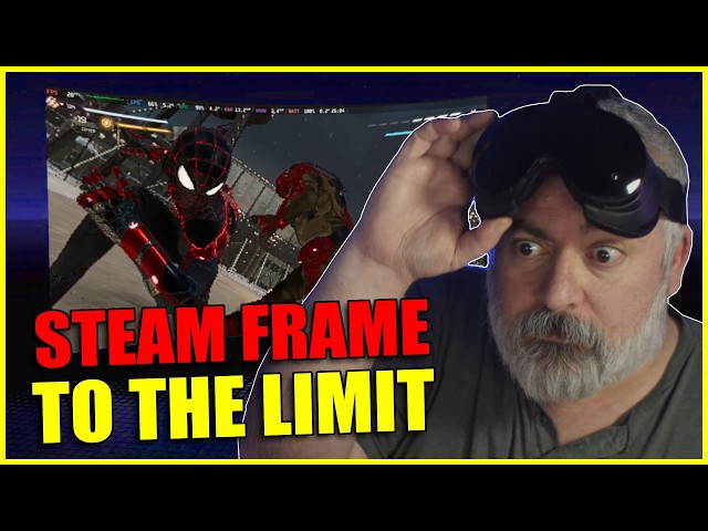 Pushing Steam Frame Until it BROKE (Standalone Games Performance Test)