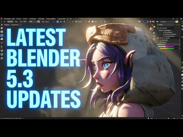 New blender 5.3 Features