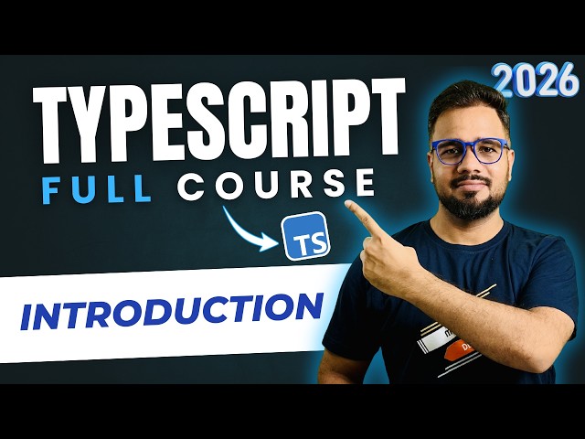 TypeScript Tutorial #1 - Introduction | Why Learn TypeScript in 2026?
