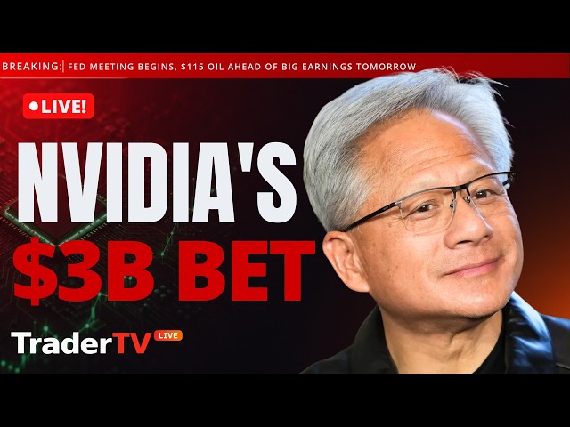 AI Rally Returns Ahead of Fed & Big Tech Earnings 🚨 $NVDA Invests $3B In $META | Stock Market Live