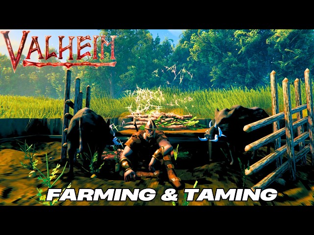 Farming & Animal Taming Basics - Valheim Survival Guide.