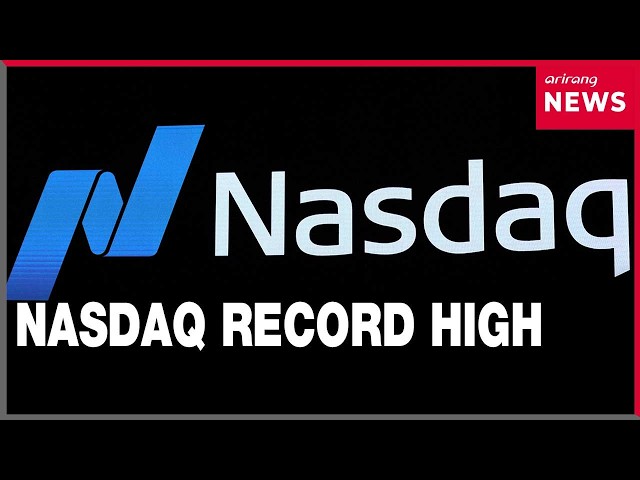 Nasdaq closes at record high as 10-year Treasury yield hits 24-year high