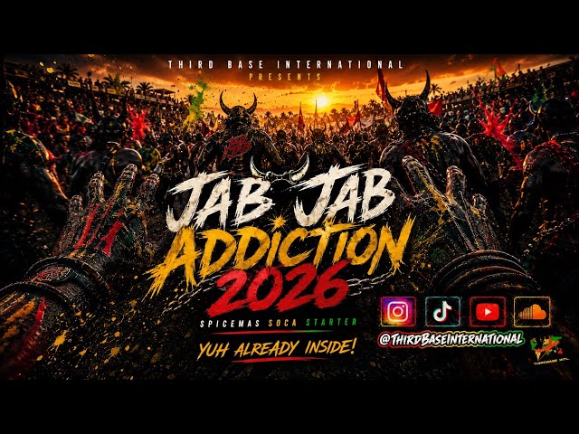 JAB JAB ADDICTION 2026  | SPICEMAS SOCA STARTER | DJ THIRD BASE INTERNATIONAL | *EXPLICIT*