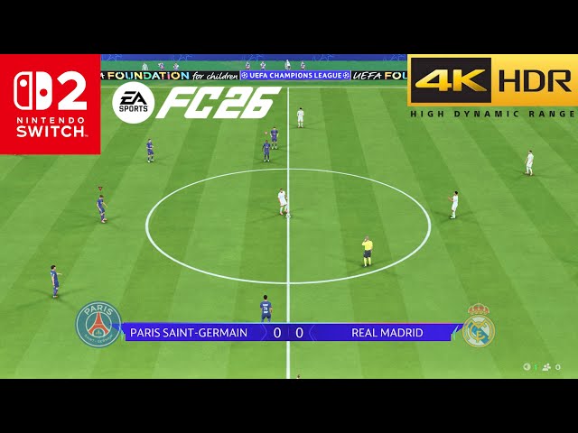 EA SPORTS FC 26 Nintendo Switch 2 Gameplay [4K HDR]