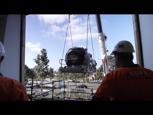MRI installation at Victoria’s largest ever health infrastructure project