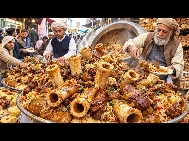 Most Cheap Street Food in Afghanistan | Kabuli Pulao | Roasted Chicken | Biryani | Chargha recipe