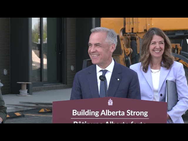 Prime Minister Carney announces new infrastructure agreement with Alberta