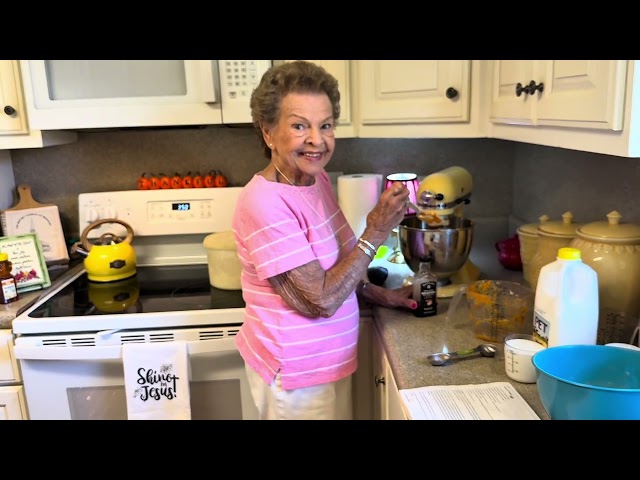 MeMe’s Recipes | Sweet Potato Cake with Cinnamon Honey Buttercream Frosting