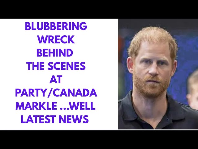 BLUBBERING WRECK - HARRY NEEDS HELP & FAST #princeharry #markle #royal 