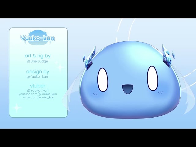 Live2D Slime Vtuber Model Showcase - Yuuko-kun