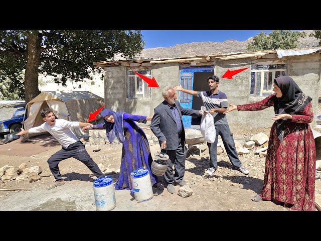 A husband prevents his father-in-law from meeting his wicked second wife.