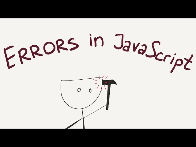 Errors in JavaScript / Intro to JavaScript ES6 programming, lesson 6