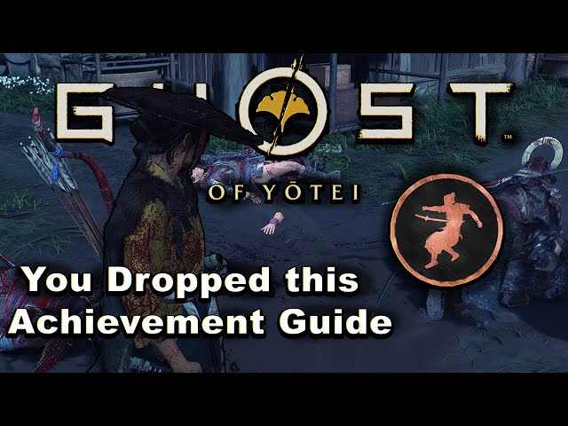 Easiest Way to Get ‘You Dropped This’ Achievement | Ghost of Yotei Guide 🎮🔥