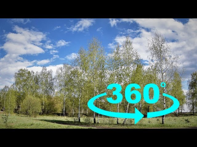 Panoramic video of the road from Savinki to Losino-Petrovsky. Russia