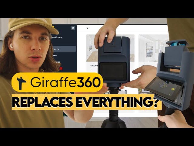 The Best 3D Tour Camera for Real Estate? I Tried The New Giraffe360 PRO 🤯
