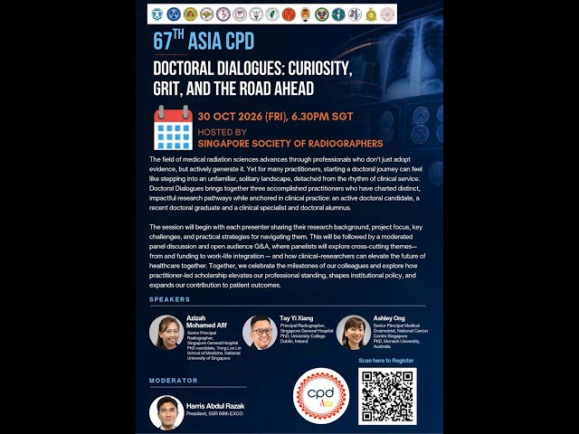 67rd Online Continuing Professional Development (CPD) Platform for Asian Radiological