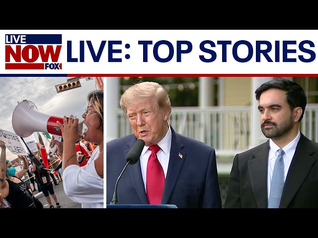 LIVE: Trump ribbon cutting, ICE shooting, Middle East updates, Trump-Mamdani meeting, top stories